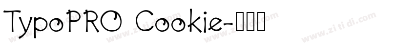 TypoPRO Cookie字体转换